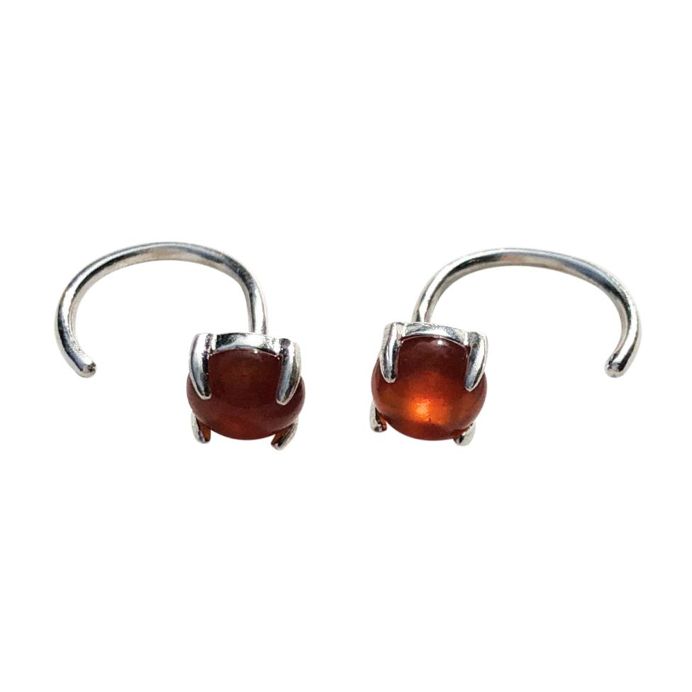 carnelian gemstone earrings