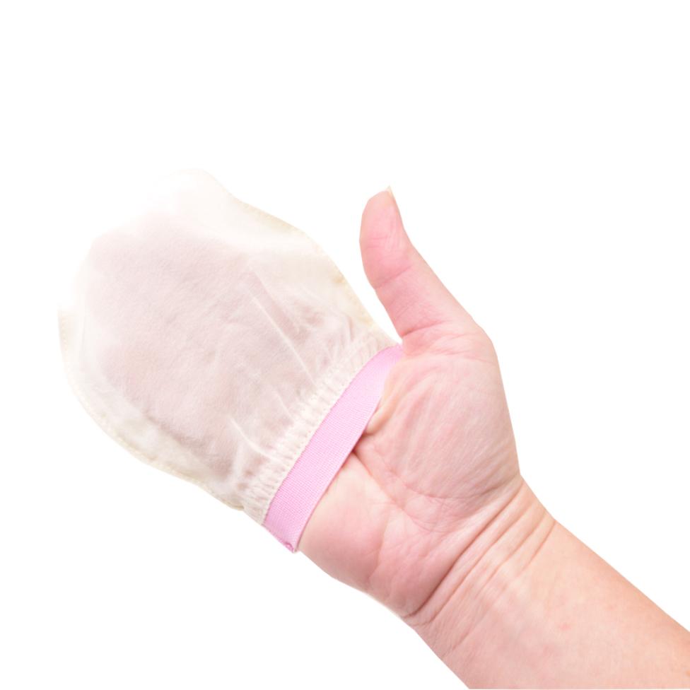 silk exfoliating glove