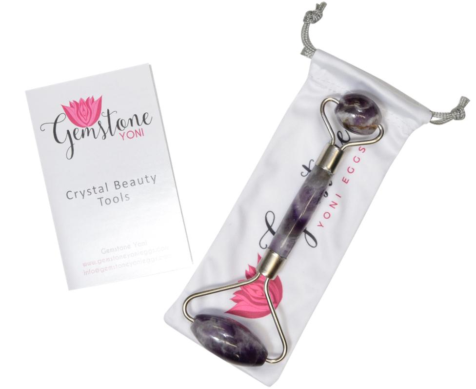 crystal facial roller