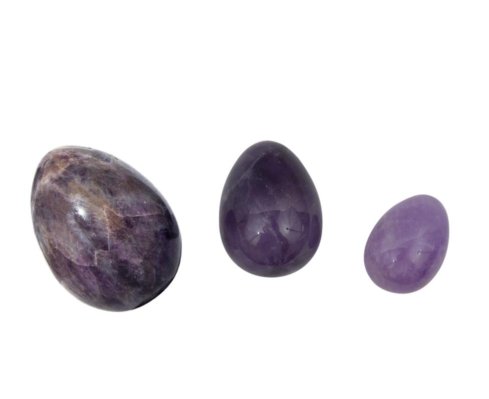 Amethyst Yoni Egg Set