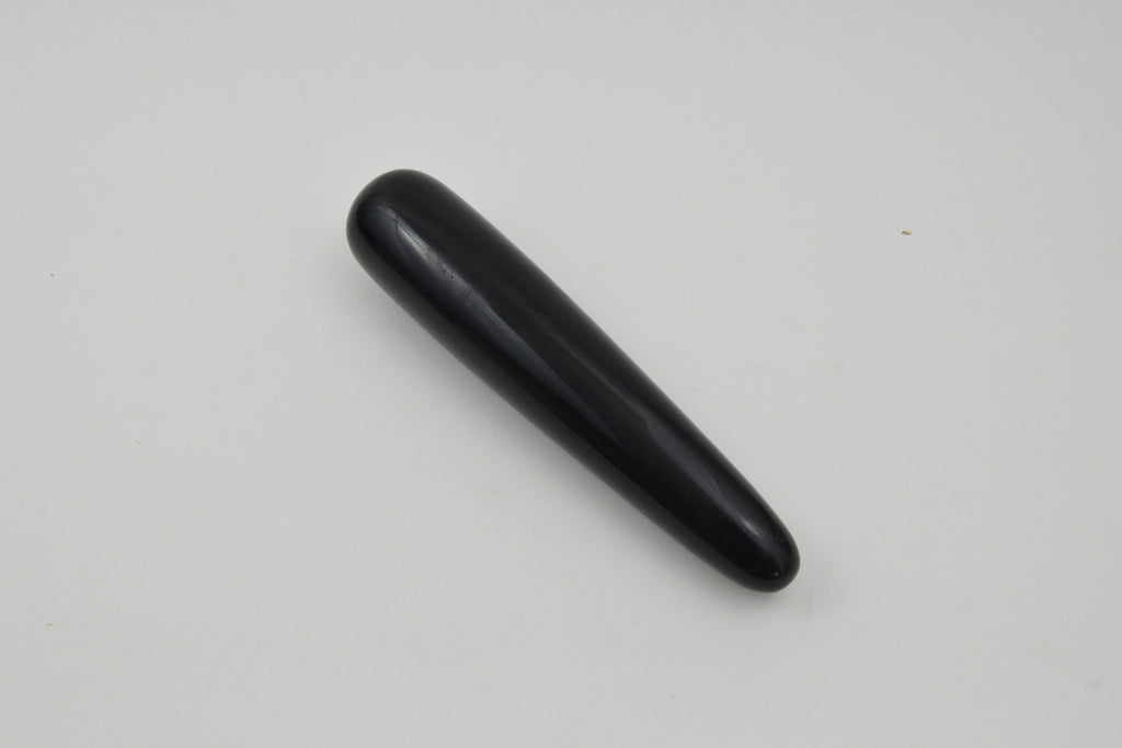 Obsidian yoni wand large 