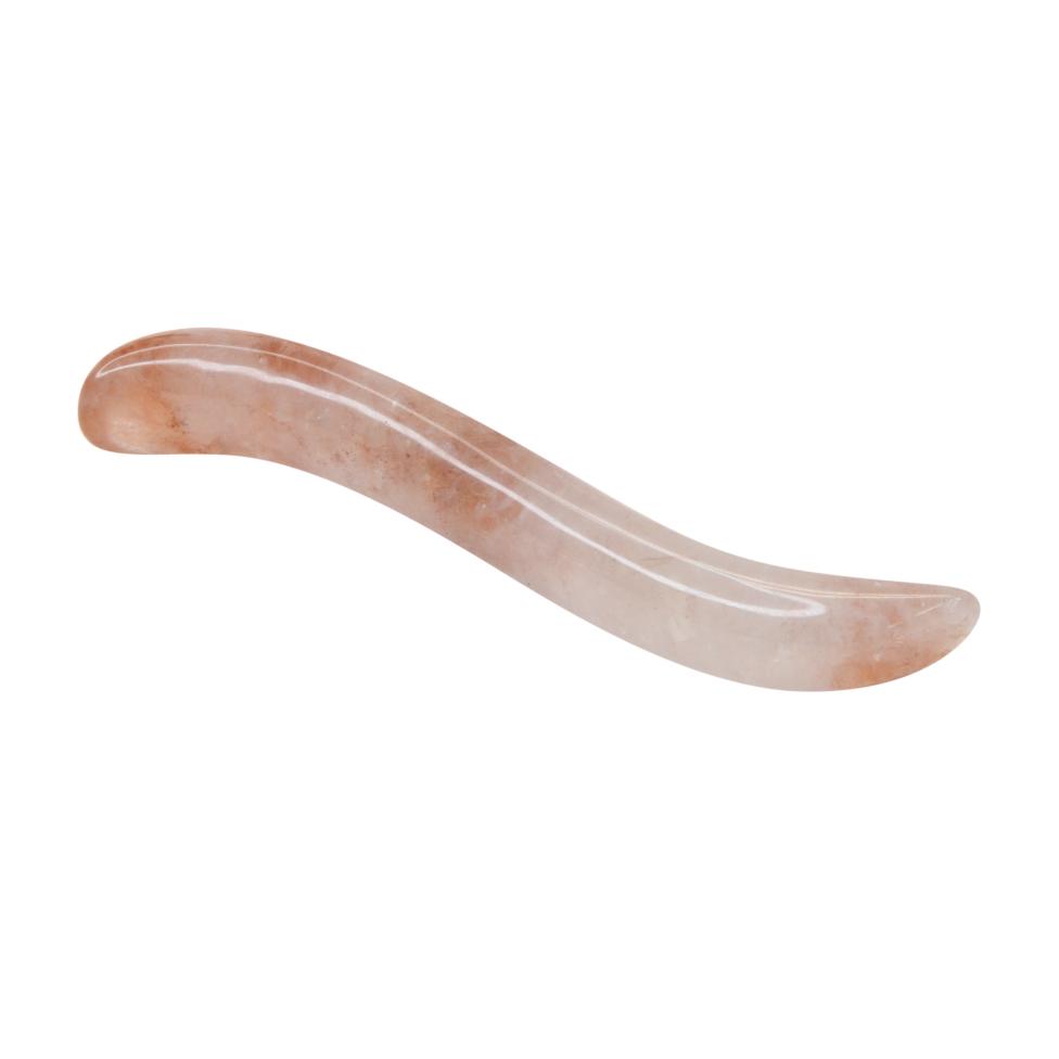 Crystal quartz g spot yoni wand by gemstone yoni