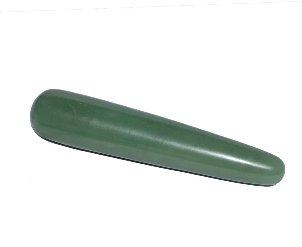 Green aventurine yoni wand clearance item on gemstoneyoni.com