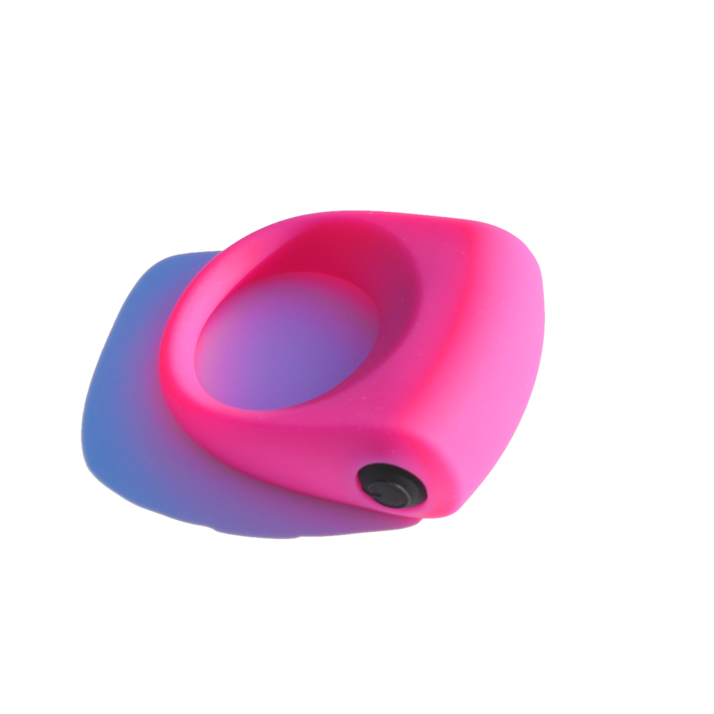 Vibrating cock ring