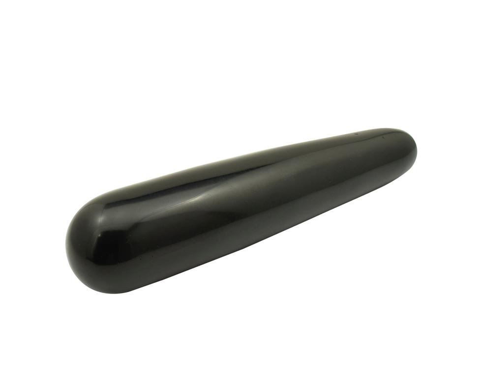 Large obsidian yoni wand, crystal sex toy clearance selection on gemstoneyoni.com 