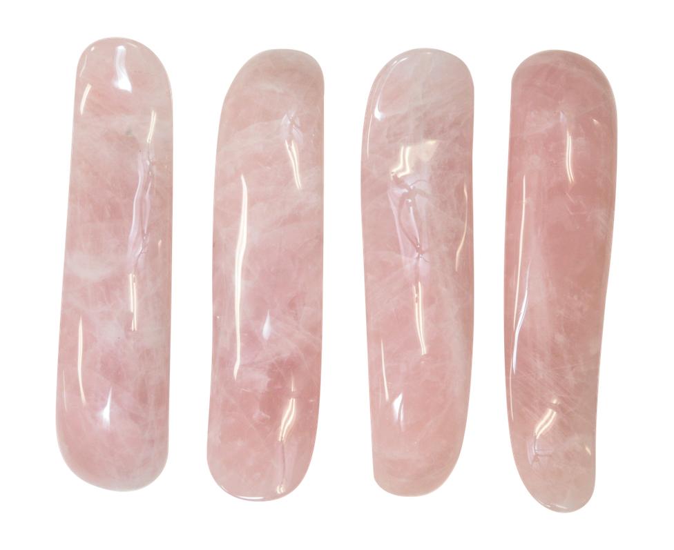 Large rose quartz crystal g spots