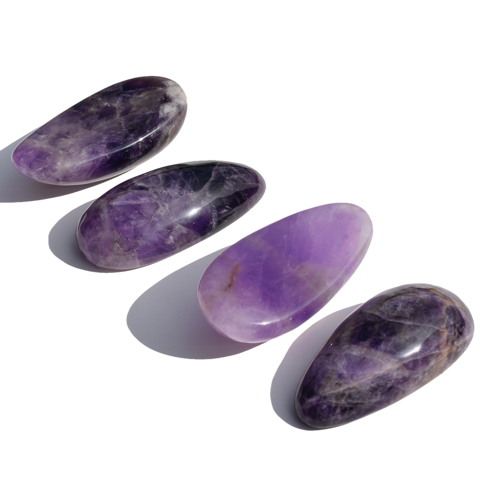 Amethyst breast massager