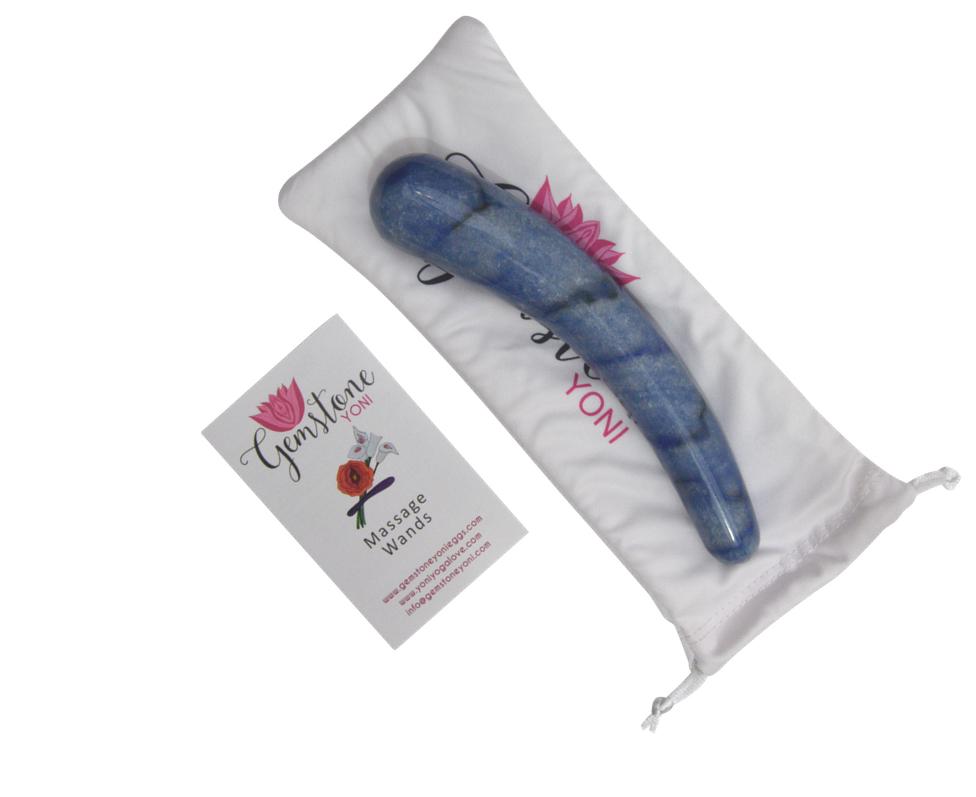 Quartz dildo | blue quartz crystal sex toy