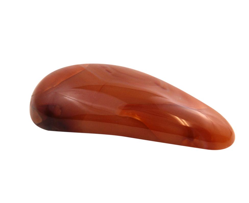 Carnelian breast crystal