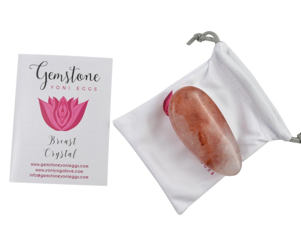 Breast crystal massage stone by GYE LLC 