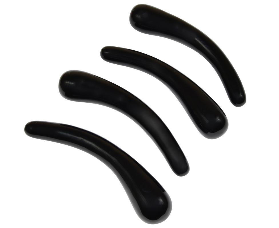 Obsidian yoni wands 