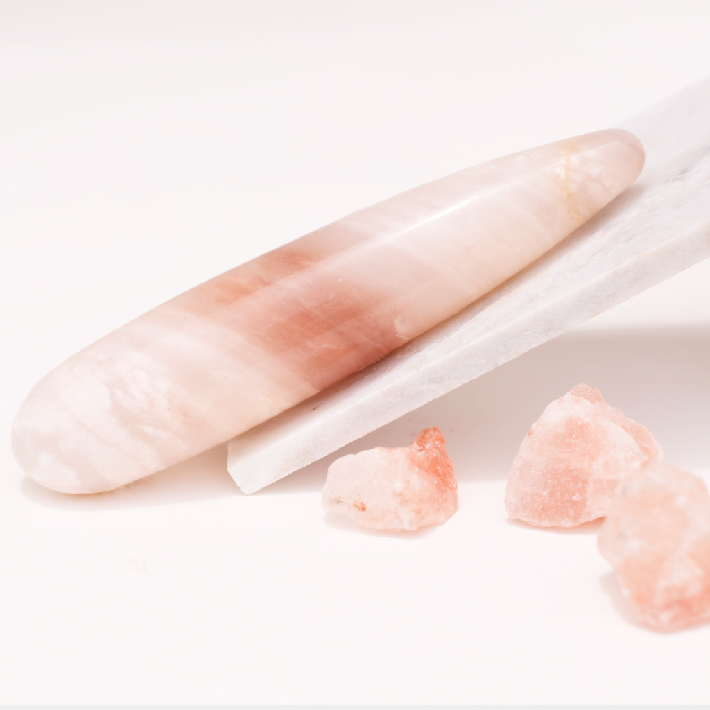 Peach aventurine wand