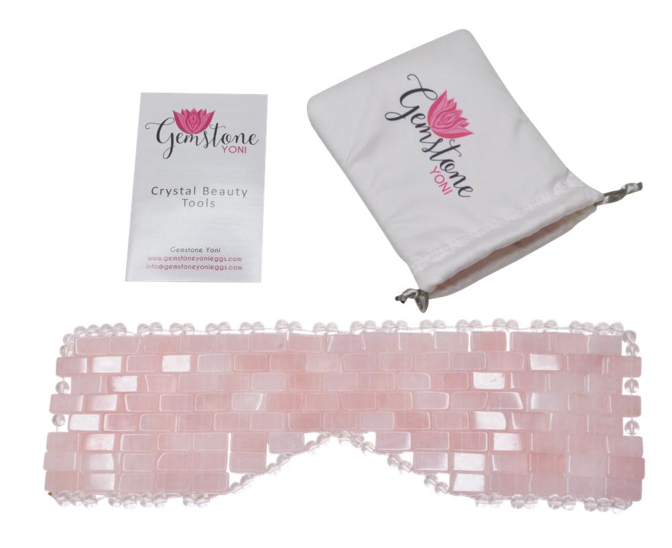crystal face mask