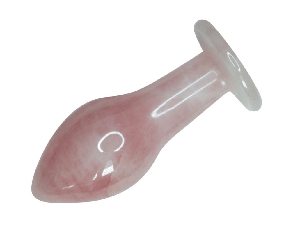 rose quartz anal plug