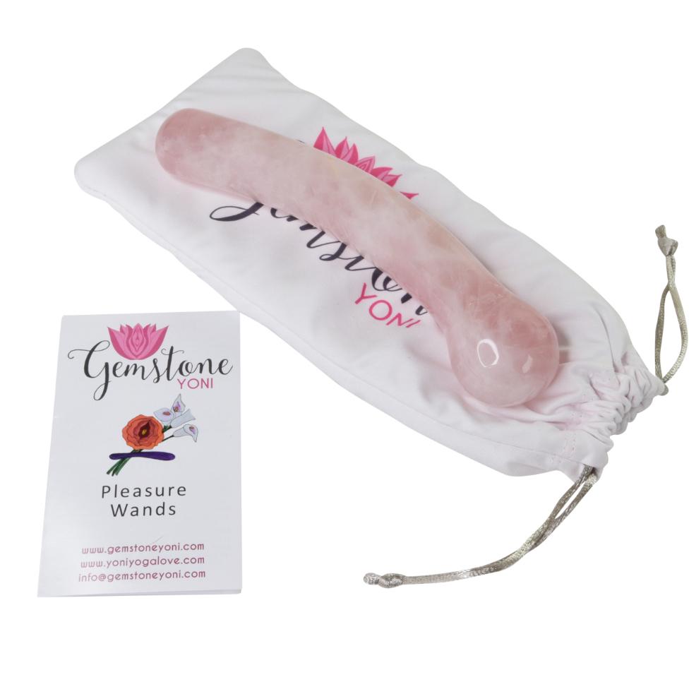 Rose Quartz Bulbous Crescent | Crystal Yoni Wands | Shop Now Gemstone Yoni Rose Quartz Bulbous Crescent | Crystal Yoni Wands | Shop Now Gemstone Yoni