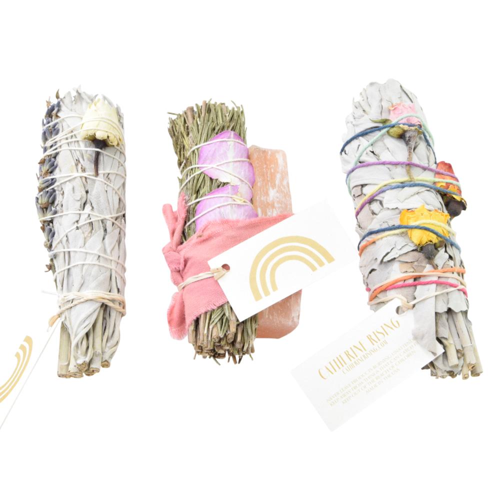 Sage smudge bundles