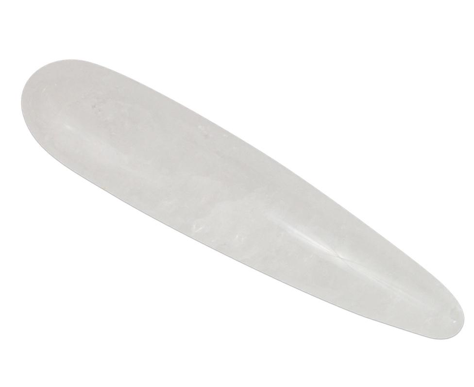 Large Crystal Quartz yoni wand